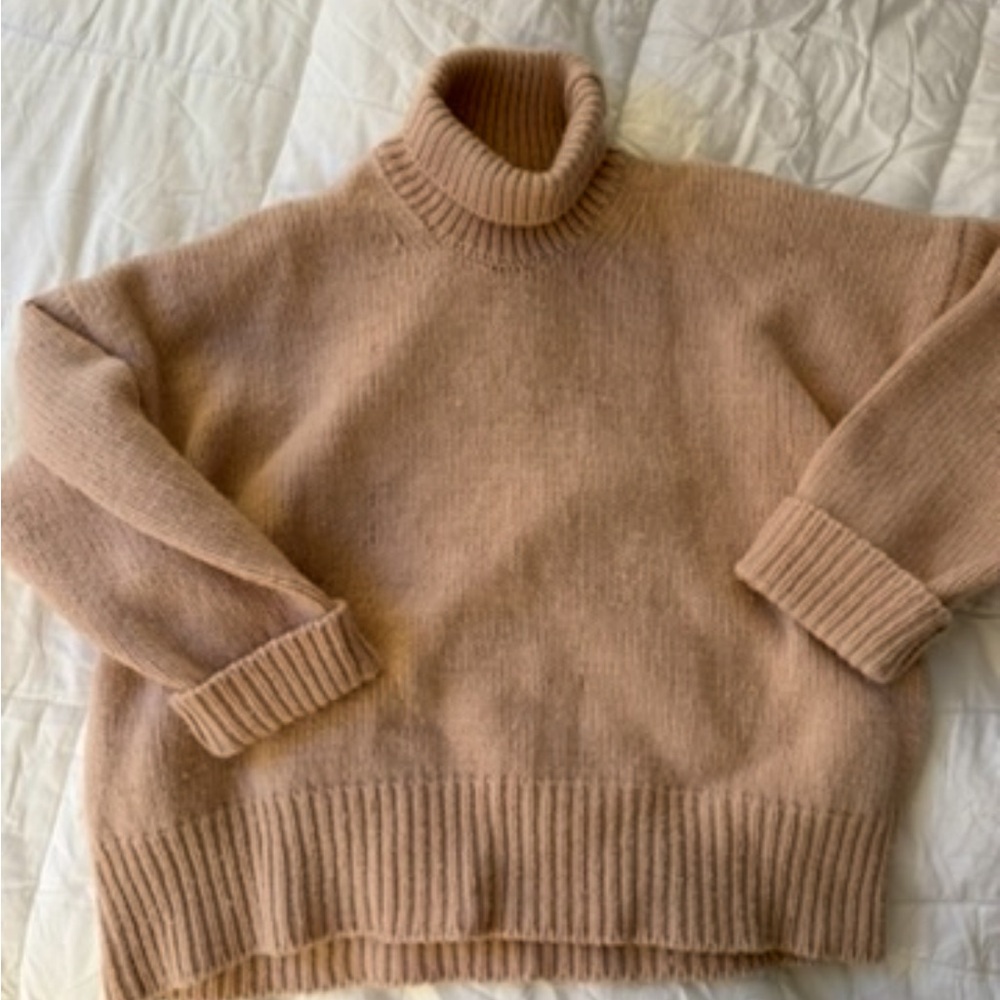 Babaa Rosé No17 Women's Beige Sweater